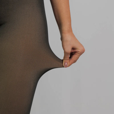 Rajstopy polarowe z efektem transparentnym